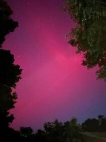 Northern Lights appear in north Georgia