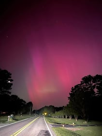 Northern Lights appear in north Georgia