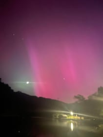 Northern Lights appear in north Georgia