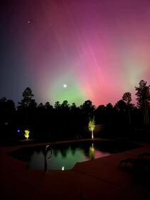 Northern Lights appear in north Georgia