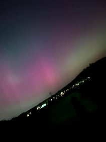 Northern Lights appear in north Georgia