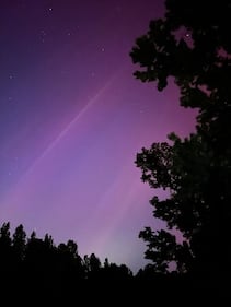 Northern Lights appear in north Georgia