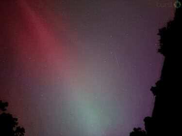 Northern lights appear over north Georgia