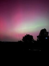 Northern Lights appear in north Georgia