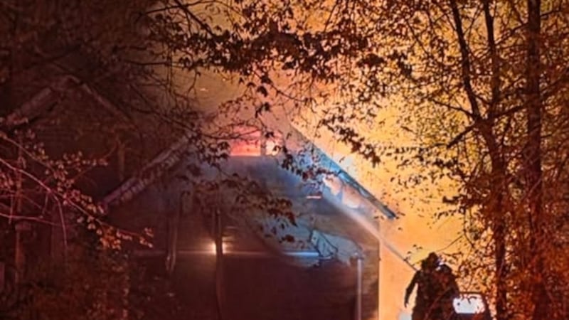 Vehicle fire spreads to home in Cherokee County