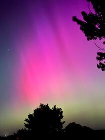 Northern Lights appear in north Georgia