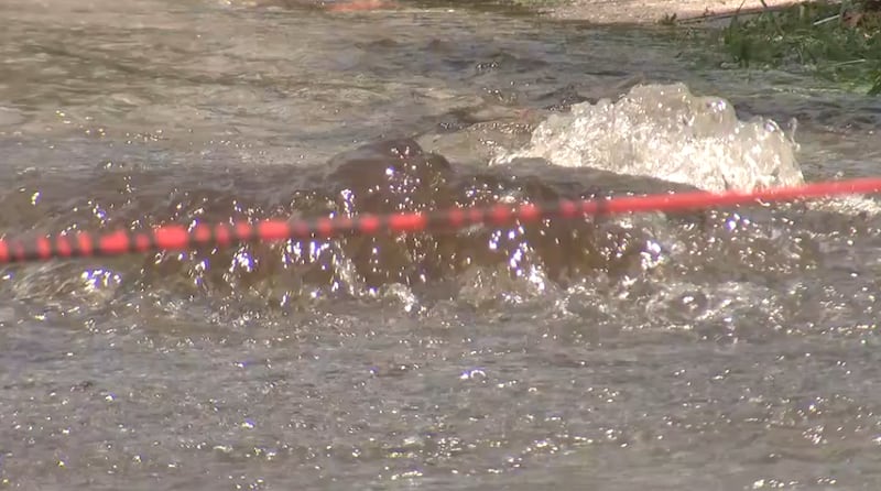 Water main break in northwest Atlanta