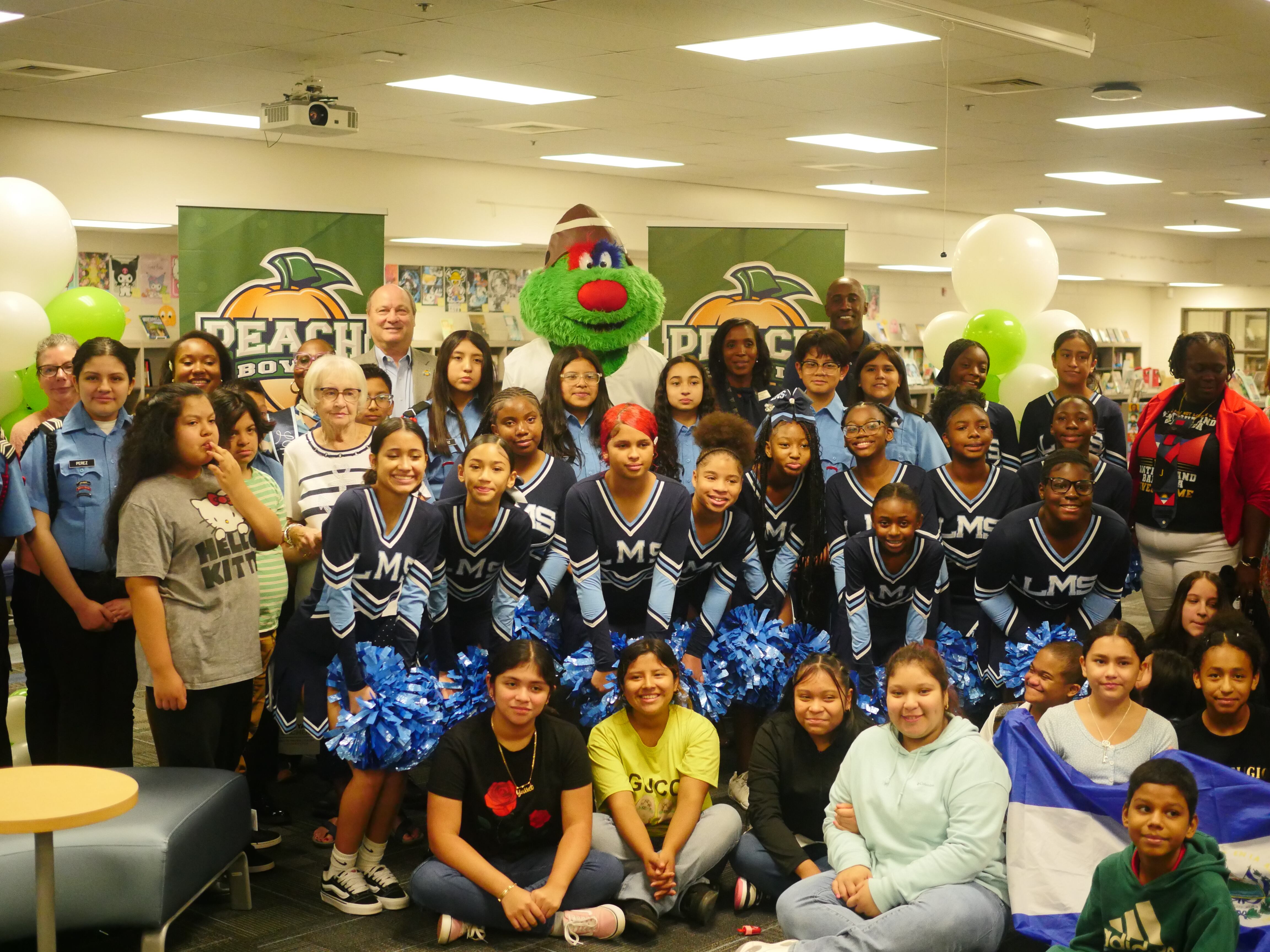 Lilburn Middle School is one of three STEM labs renovated in the last 48 hours. Peach Bowl, Inc., college football's most charitable bowl organization, has completed three STEM lab renovations in the last 48 hours as part of the Extra Yard Makeover Initiative with the College Football Playoff Foundation. Representatives from both Peach Bowl, Inc. and the CFP Foundation were in attendance.