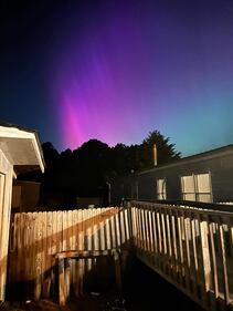 Northern Lights appear in north Georgia