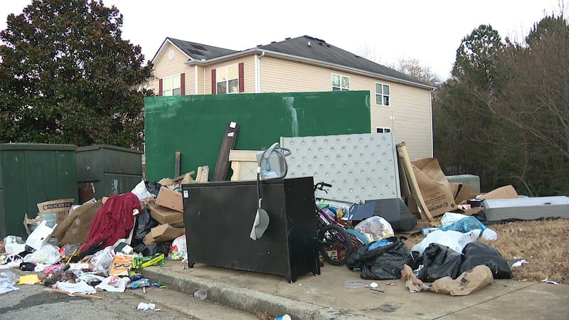 DeKalb HOA says it’s costing a fortune to get rid of illegally dumped trash