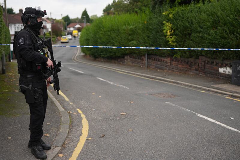 Stabbing at Manchester synagogue