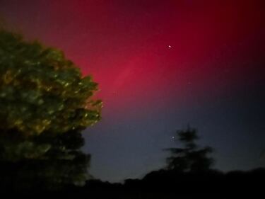 Northern Lights appear in north Georgia