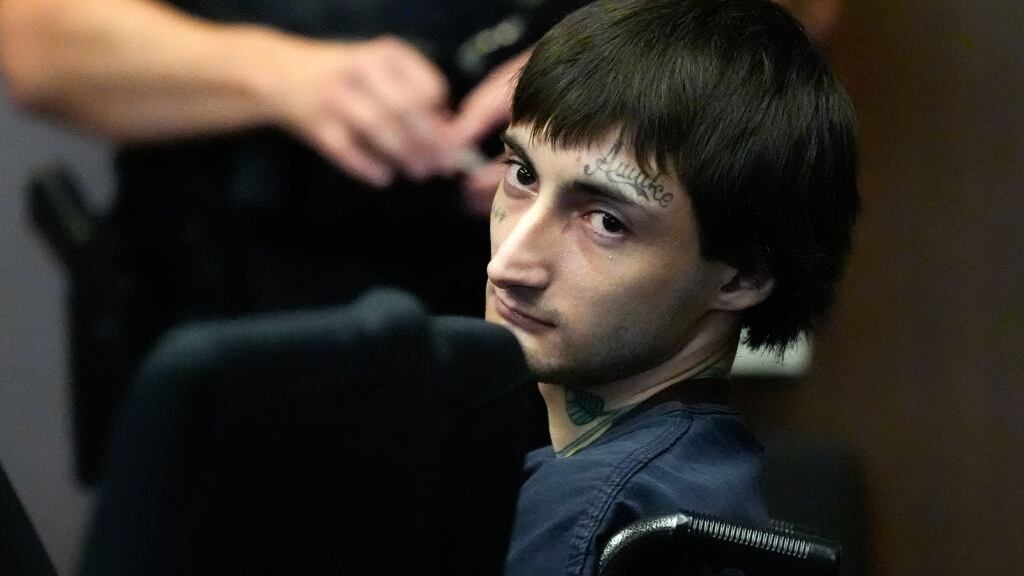 Robert Crimo III in court.