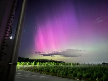 Northern Lights appear in north Georgia