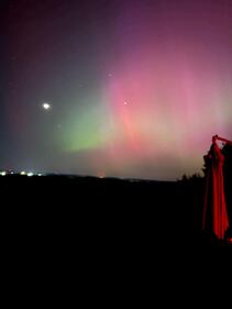 Northern Lights appear in north Georgia