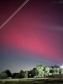 Northern lights appear over north Georgia