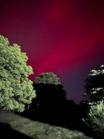 Northern Lights appear in north Georgia