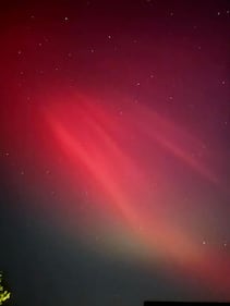 Northern Lights appear in north Georgia