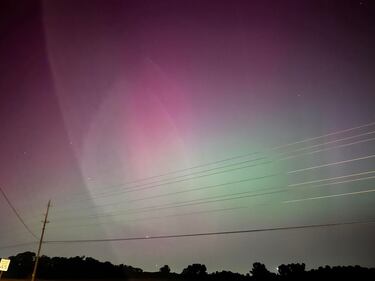 Northern Lights appear in north Georgia