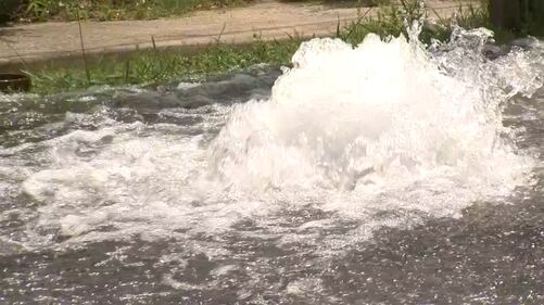 Water main break in northwest Atlanta