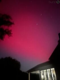 Northern lights appear over north Georgia