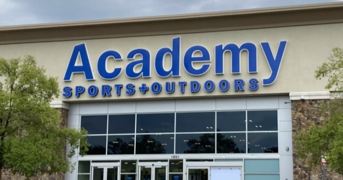 Woman shot herself in the leg inside Academy Sports, police say