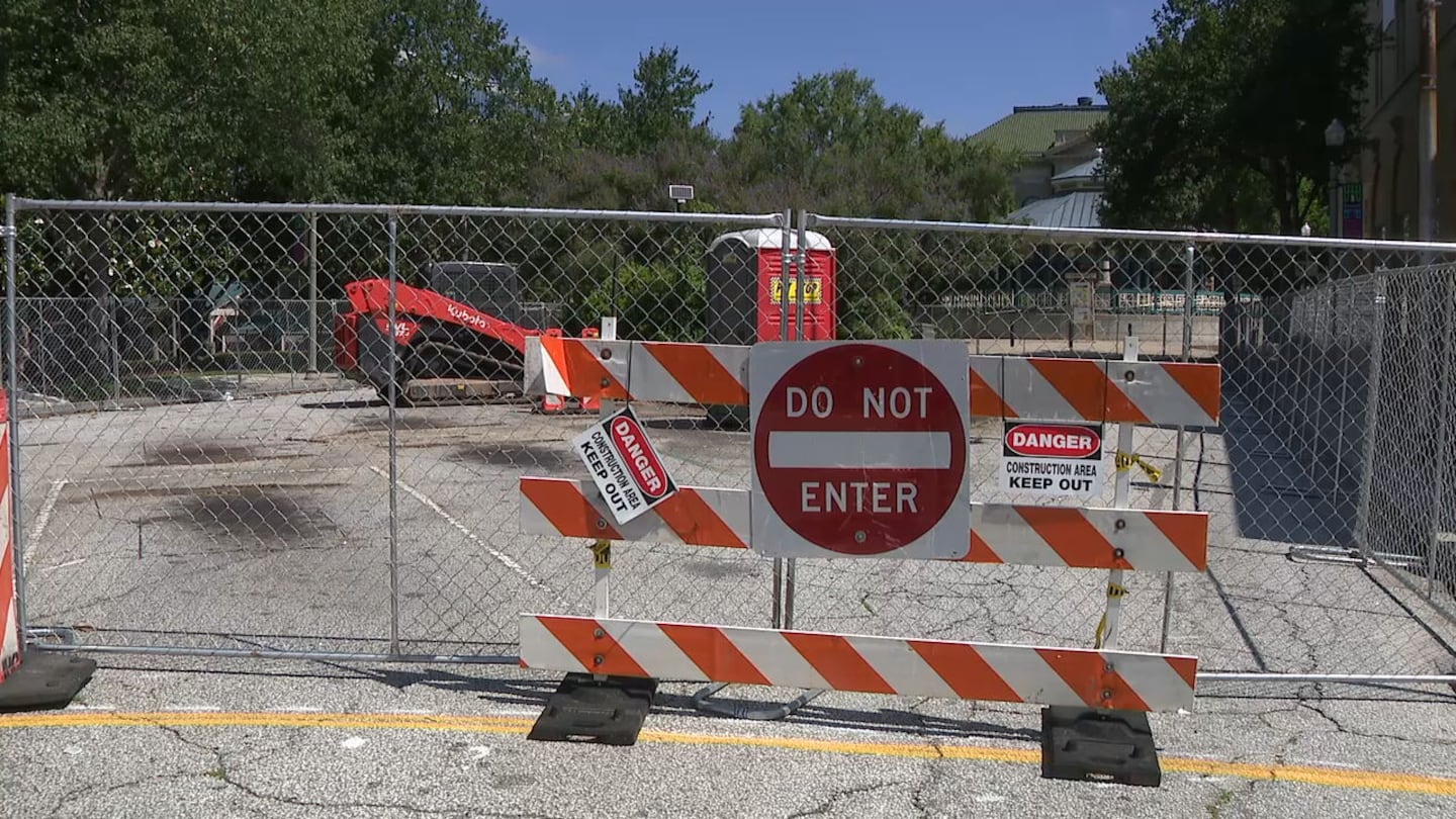 Decatur Square is experiencing growing pains. The $8.5 million makeover is going to bring green spaces, a play area and a new stage. But the construction is keeping some customers away, some businesses say.