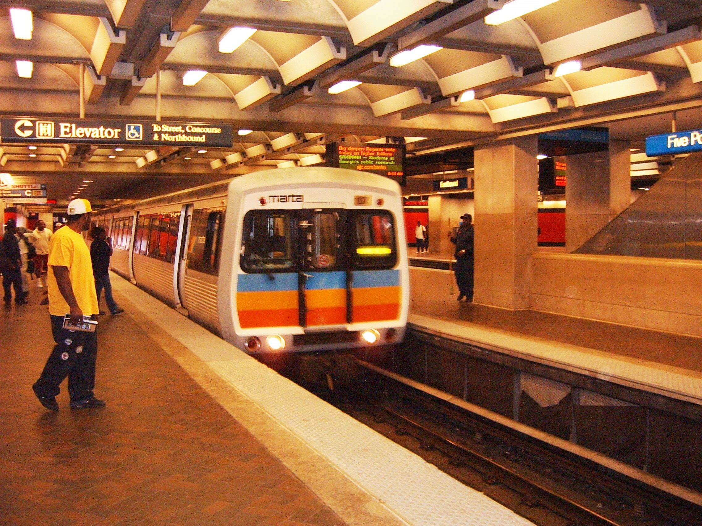 Man hit by MARTA train closing Civic Center train station - WSB - TV Channel 2