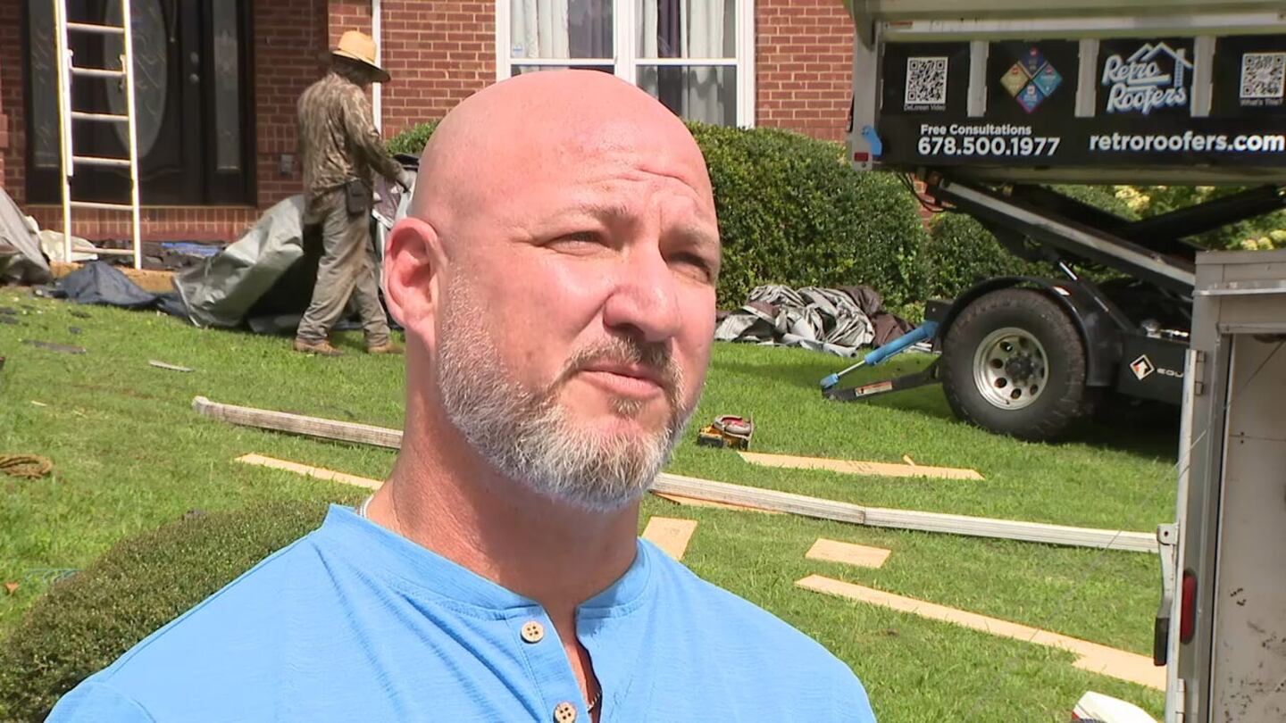 "We want to advocate for this roofing industry out here in Georgia and take down these guys that are just taking advantage of folks," William Korn said.