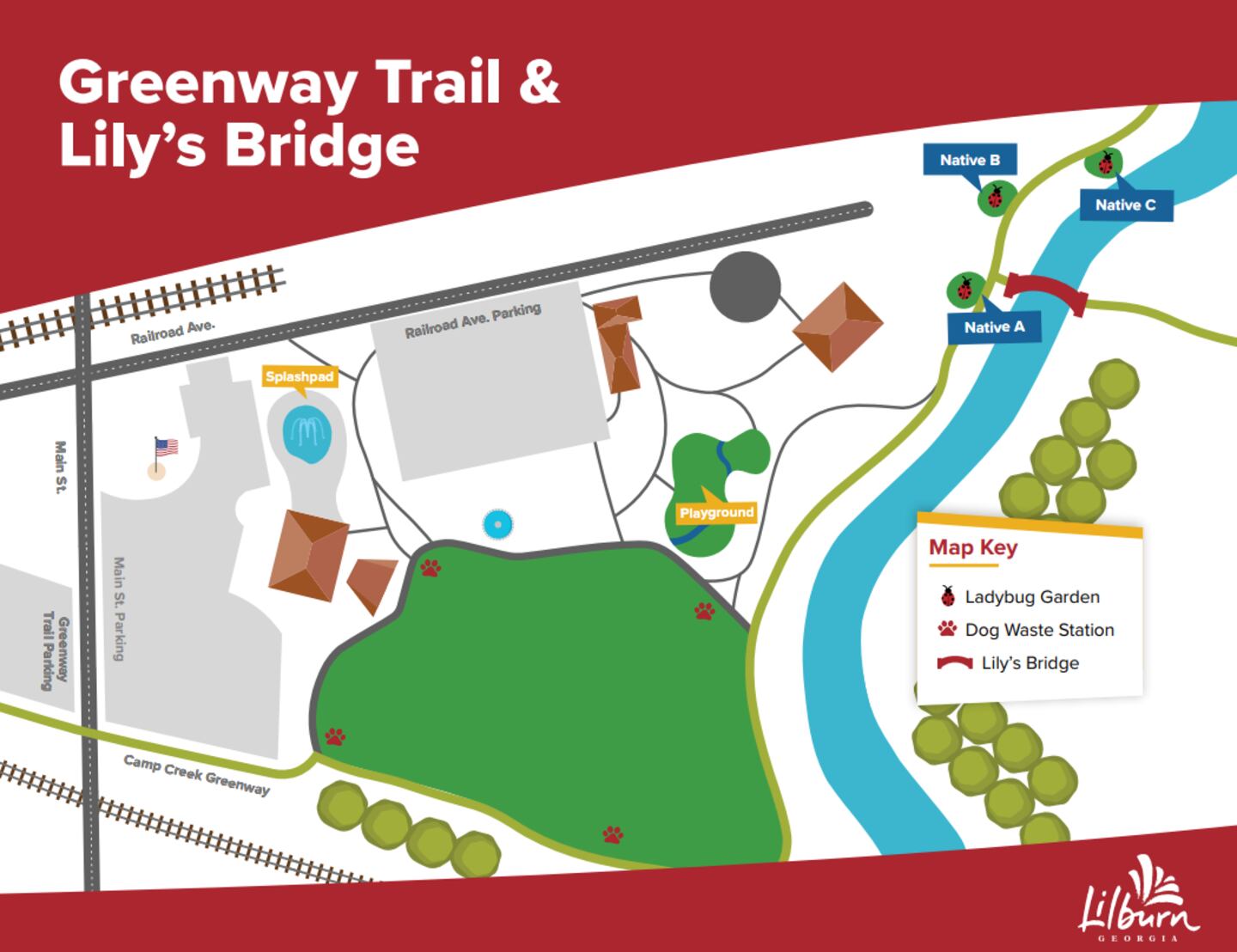 The City of Lilburn is introducing Lily’s Bridge, the community’s version of the beloved Rainbow Bridge.
