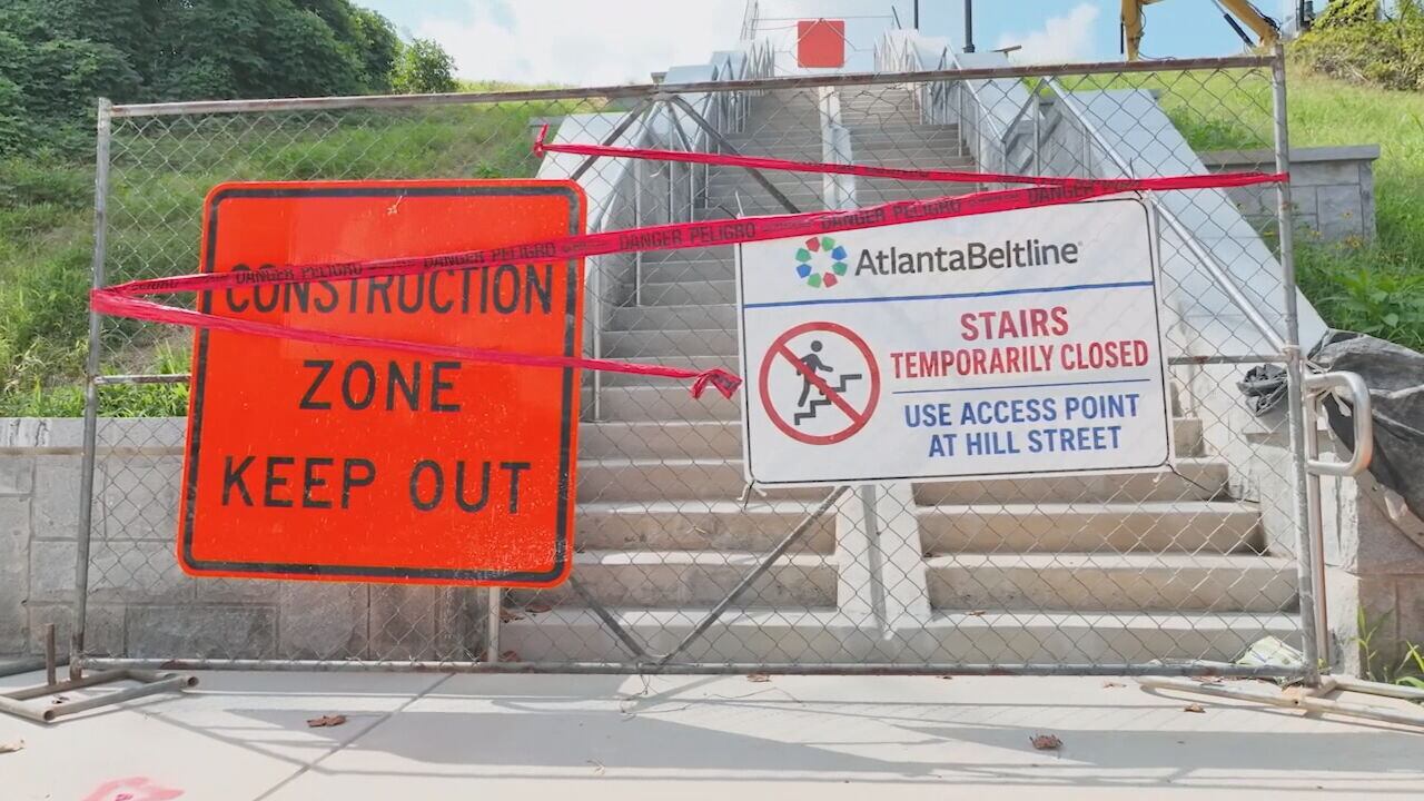 Atlanta Beltline fans call it the Stairway to Nowhere – WSB - TV Channel 2