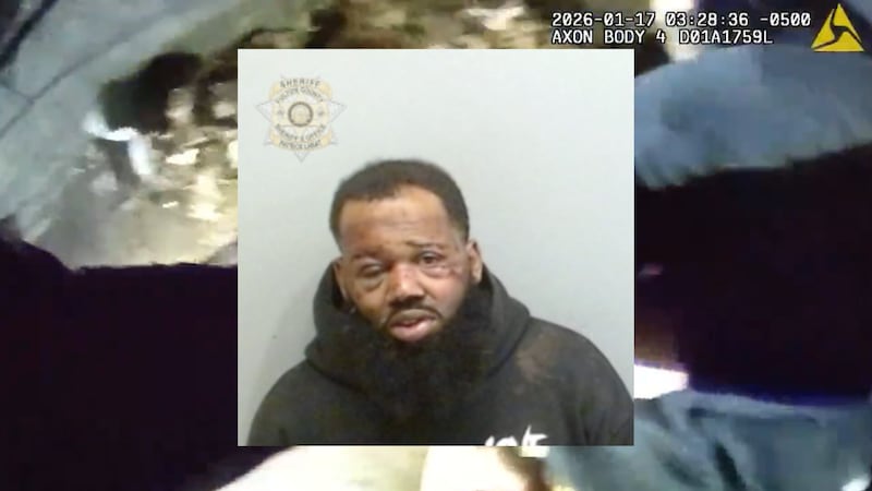 WATCH: Suspect shoots at cars after seeing ex-girlfriend with another man at Atlanta club