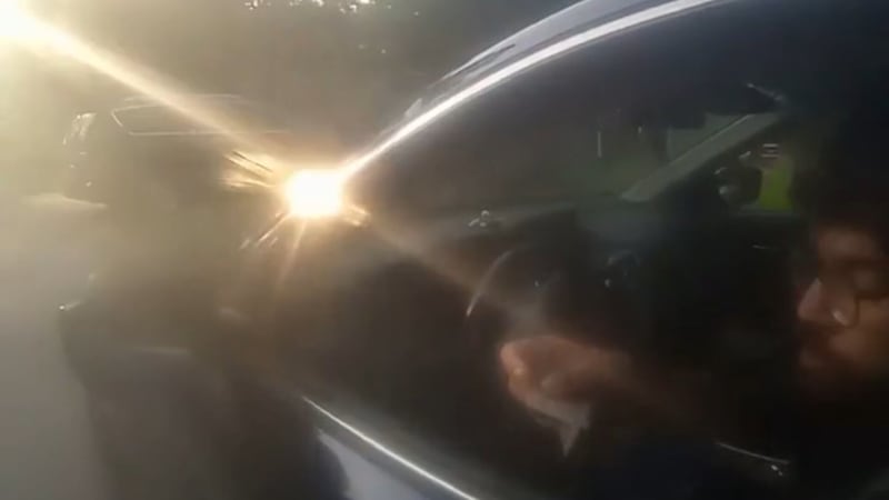 What a driver handed a Lilburn officer during a traffic stop that led to an arrest