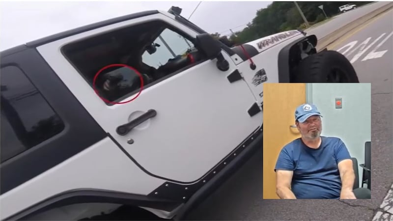 Motorcyclist’s camera captures Gwinnett man allegedly pointing gun during road rage confrontation