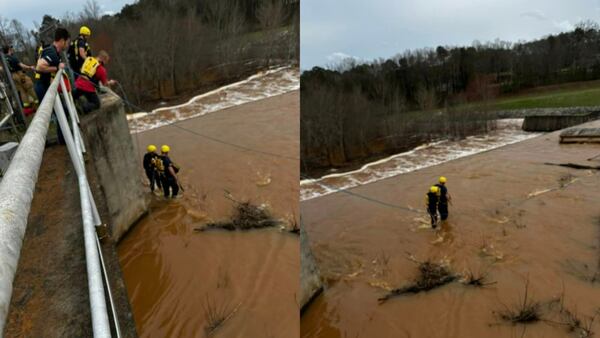 Henry County fire crews rescue stranded swimmer over the weekend