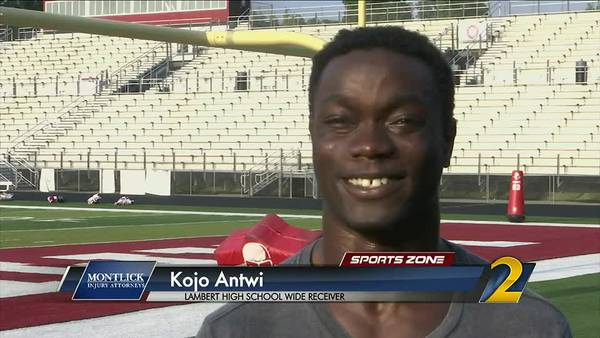 Lambert's Kojo Antwi: Montlick Injury Attorneys Athlete of the Week