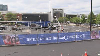 Organizers putting finishing touches at start line ahead of 55th AJC Peachtree Road Race