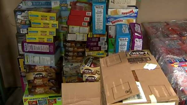 Groups trying to feed families in need are struggling to get enough supplies