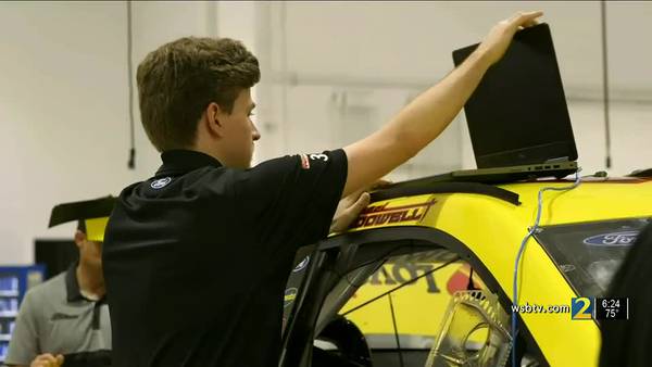 Marietta native, Georgia Tech grad living out his dream as engineer for NASCAR team
