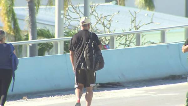 Florida man walks 7 miles to see if 'dream home' is still standing after Hurricane Ian