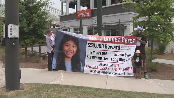 GDOT won’t allow supporters to hang banner featuring missing Hall County 12-year-old above highway