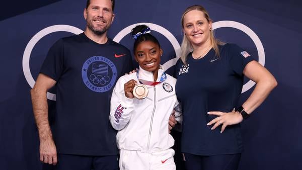 UGA hires Simone Biles’ personal coach, promotes assistant as women’s gymnastics co-head coaches