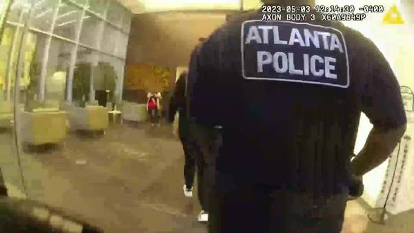 RAW VIDEO: Atlanta police body camera footage from midtown Atlanta active shooter response