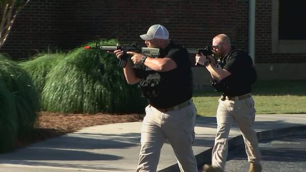 Local officers practice response to active shooter situation