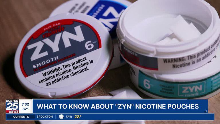 What to know about 'ZYN' nicotine pouches – Boston 25 News