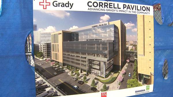 An inside look at the $200-million expansion of new wing of Grady Memorial Hospital