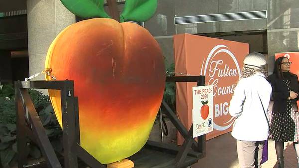 No Peach Drop to ring in 2020 -- but you can still see the big peach