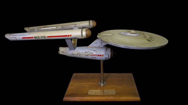 Long-lost first model of the USS Enterprise from 'Star Trek' boldly goes home after twisting voyage